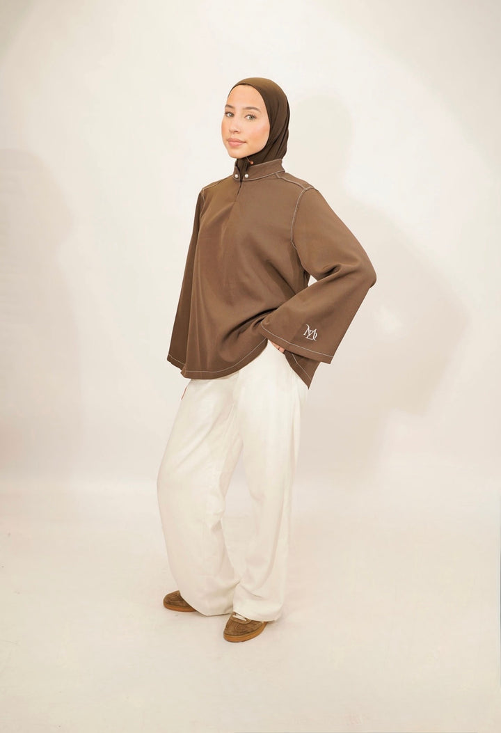 T’shirt Signature - Marron