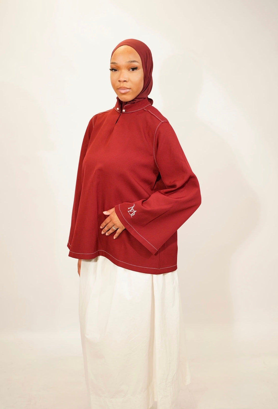 T’shirt Signature - Rouge Bordeaux