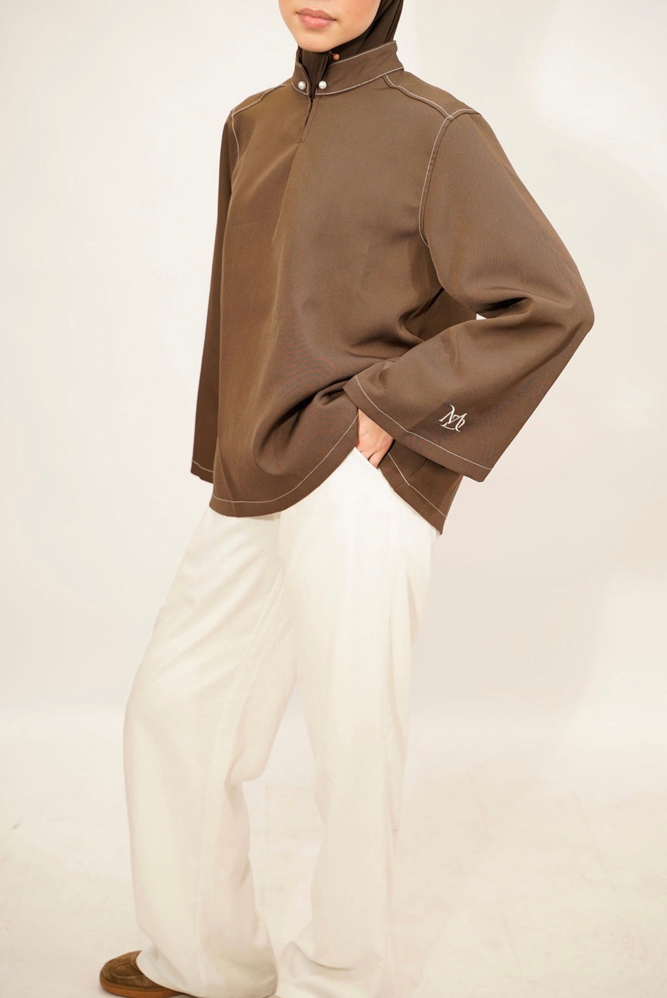 T’shirt Signature - Marron