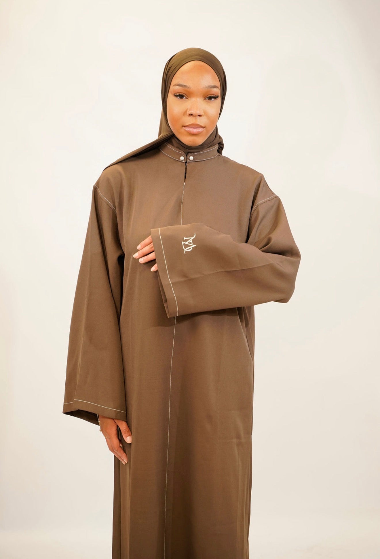 Abaya Signature - Marron